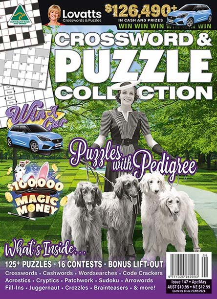 Lovatts Crossword & Puzzle Collection Magazine Subscription-6 Issues