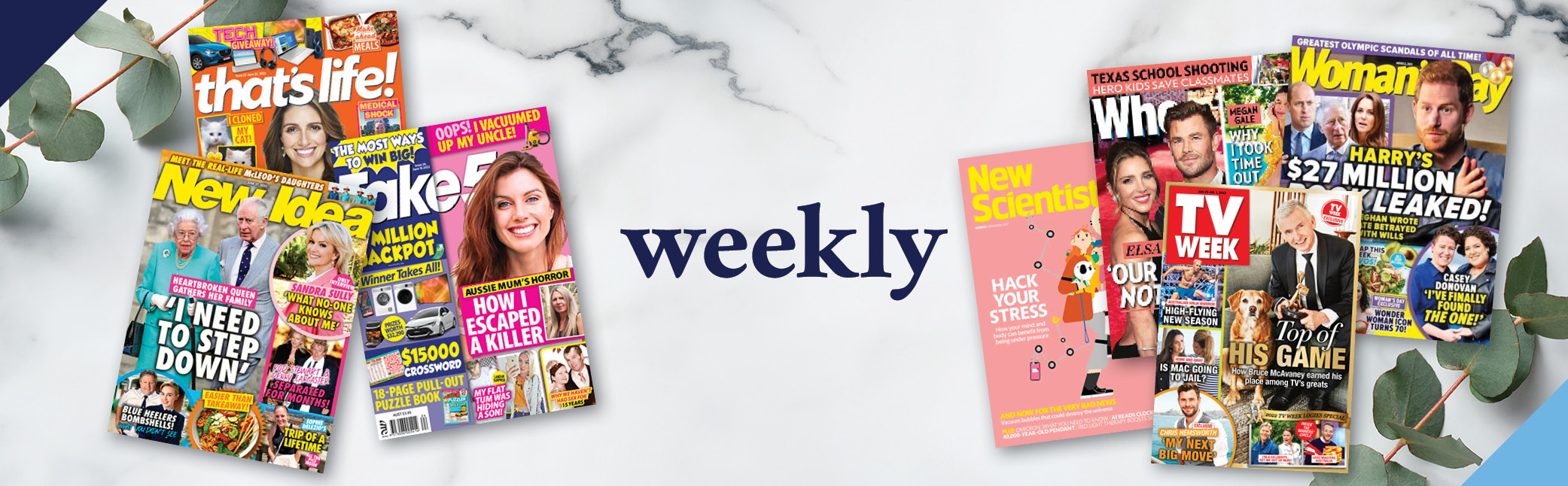 Weekly Magazine Subscription