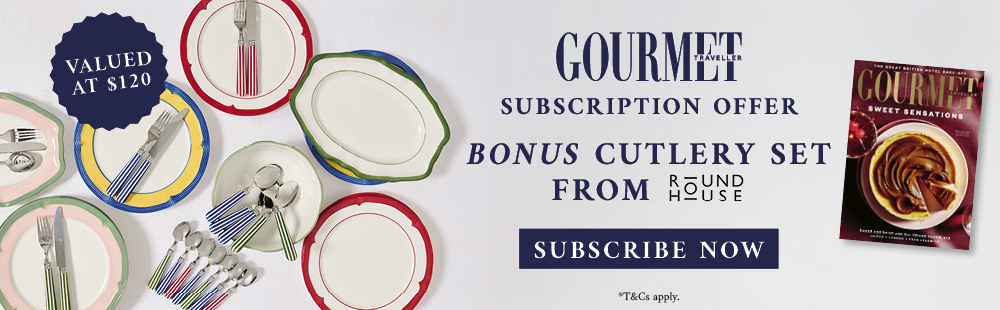 Subscribe & receive bonus cutlery set