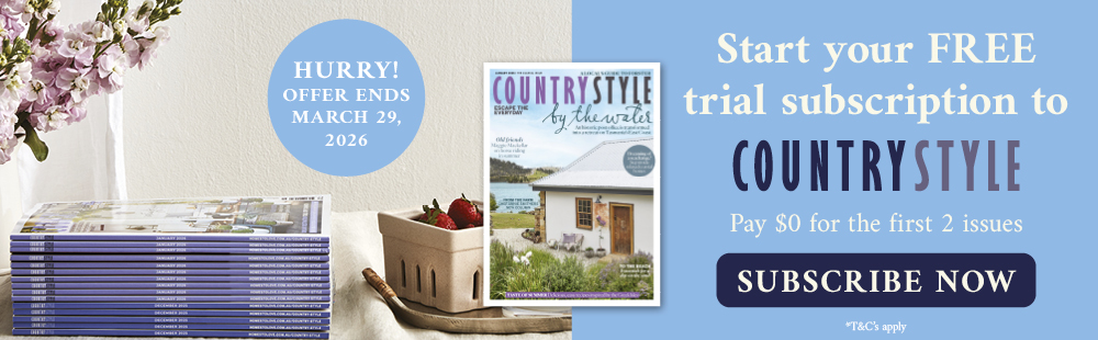 Subscribe to Country Style with a free trial subscription