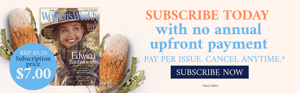 Subscribe to Australian Women's Weekly