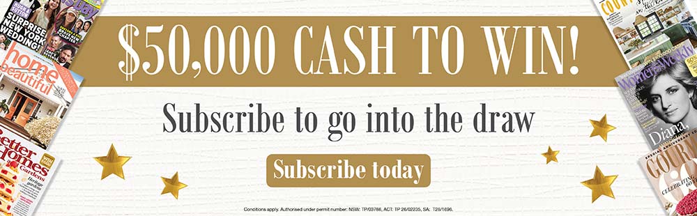 Subscribe to go into the draw