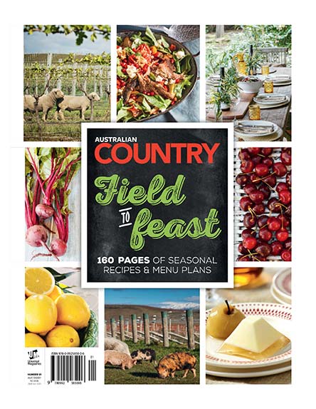 Australian Country Field to Feast Bookazine