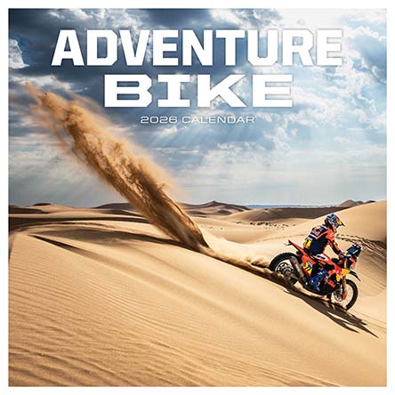 Adventure Bike 2026 Calendar