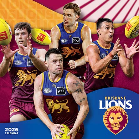 AFL Brisbane Lions 2026 Calendar