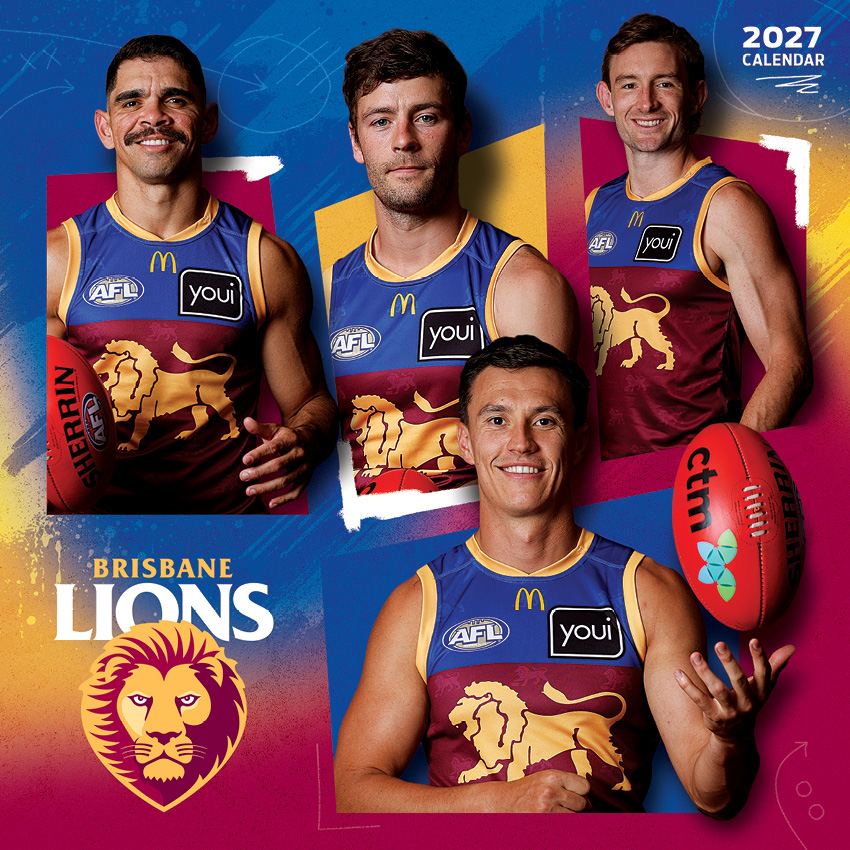 AFL Brisbane Lions Calendar 2027