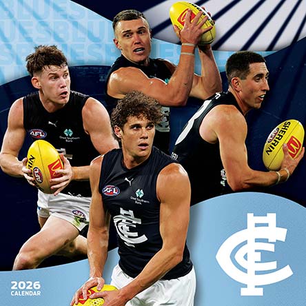 AFL Carlton Blues 2026 Calendar