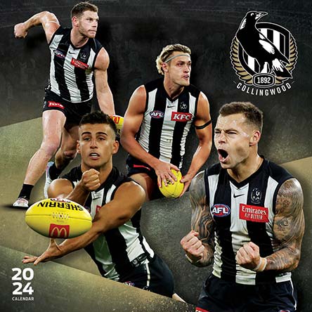 2024 AFL Collingwood Magpies Calendar