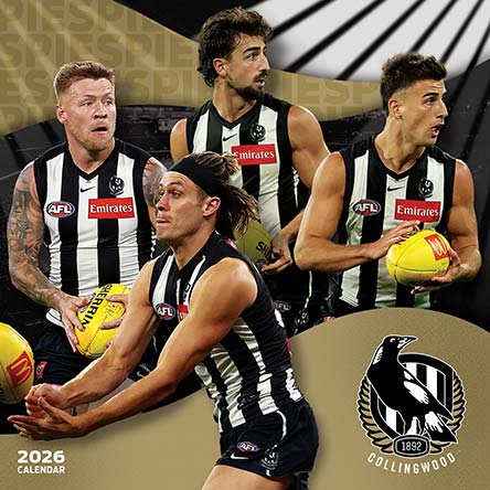 AFL Collingwood Magpies 2026 Calendar