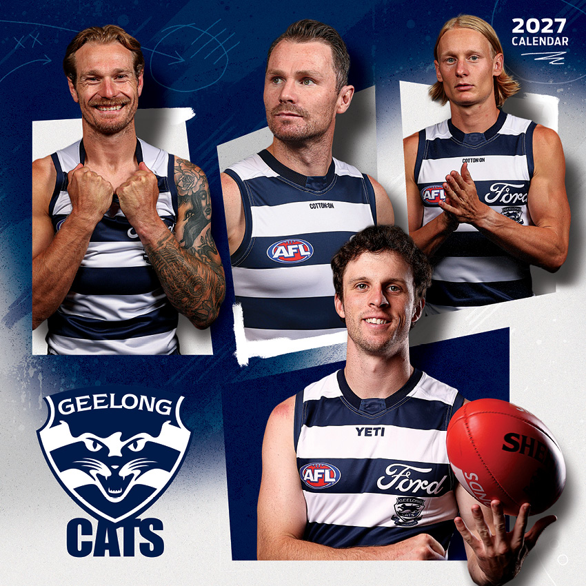 AFL Geelong Cats Calendar 2027