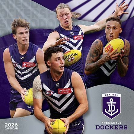 AFL Fremantle Dockers 2026 Calendar