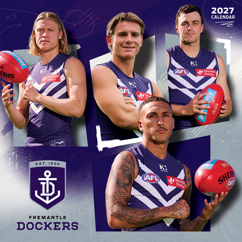 AFL Fremantle Dockers Calendar 2027