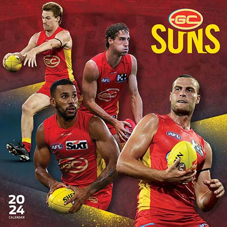 2024 AFL Gold Coast Suns Calendar
