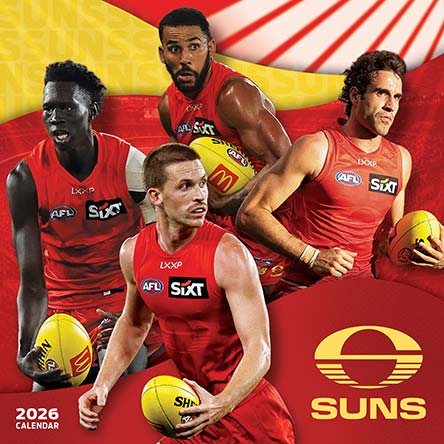 AFL Gold Coast Suns 2026 Calendar