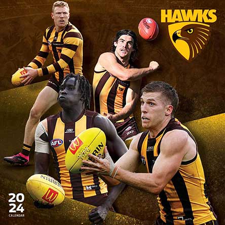 2024 AFL Hawthorn Hawks Calendar