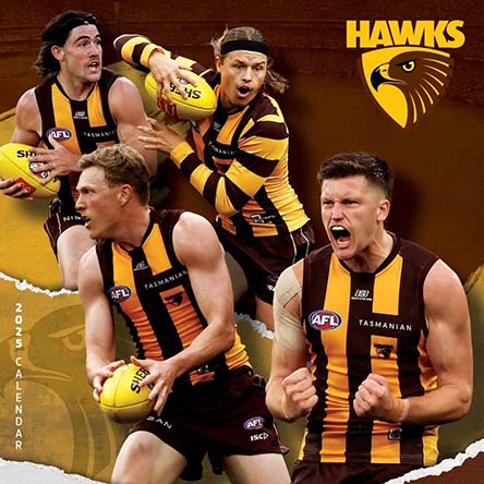 2025 AFL Hawthorn Hawks Calendar