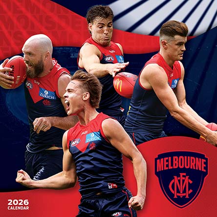 AFL Melbourne Demons 2026 Calendar