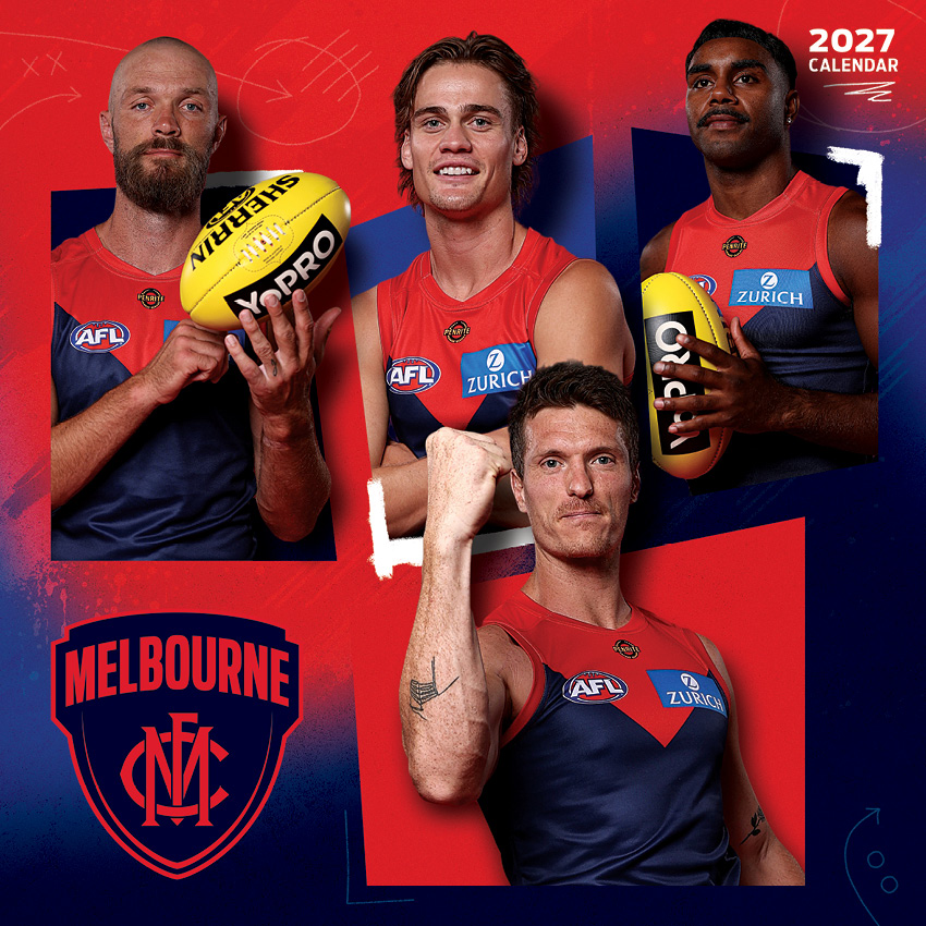 AFL Melbourne Demons Calendar 2027