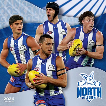 AFL North Melbourne Kangaroos 2026 Calendar