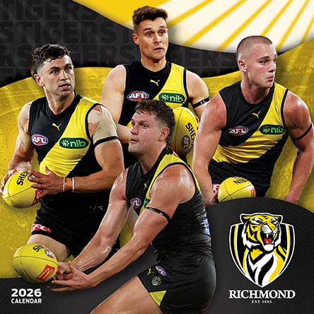 AFL Richmond Tigers 2026 Calendar