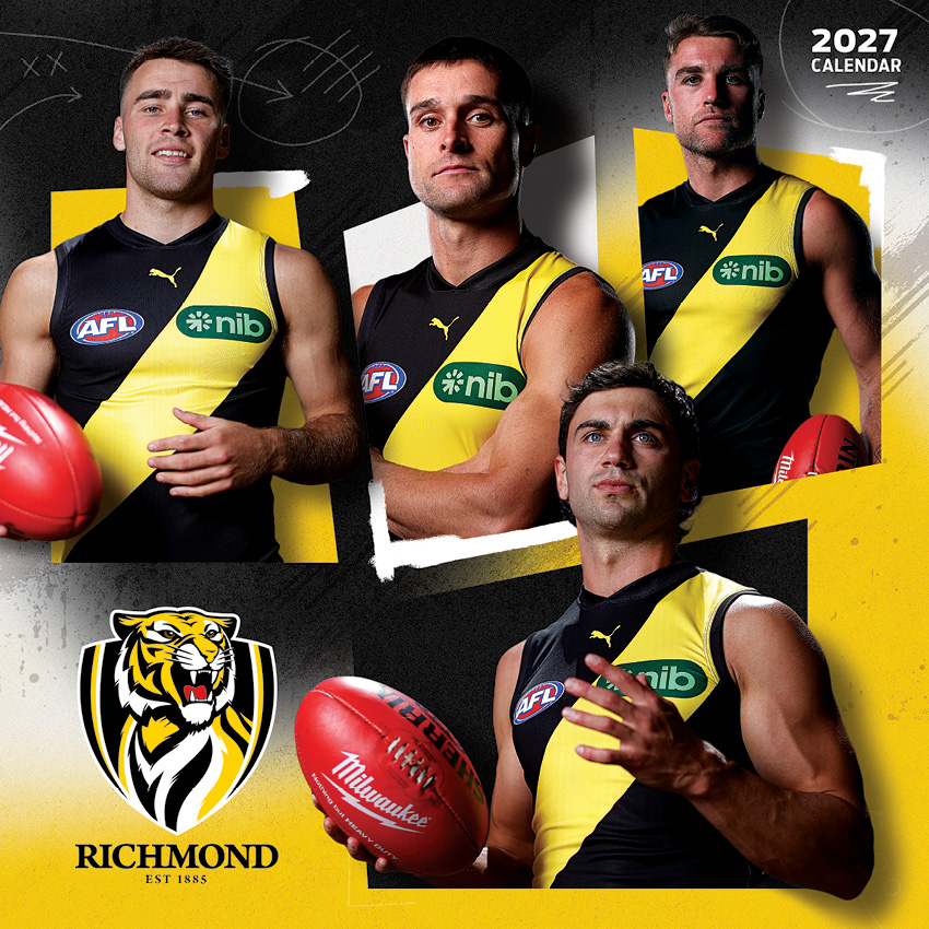 AFL Richmond Tigers Calendar 2027