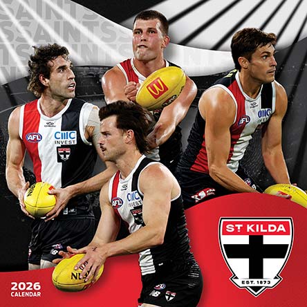 AFL St Kilda Saints 2026 Calendar