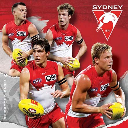 AFL Sydney Swans 2025 Calendar