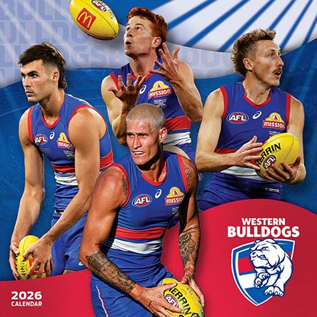 AFL Western Bulldogs 2026 Calendar