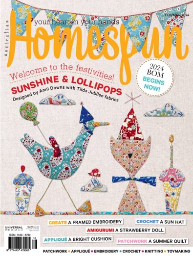 Australian HomeSpun Magazine Subscription