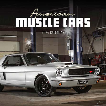 2024 American Muscle Cars Calendar