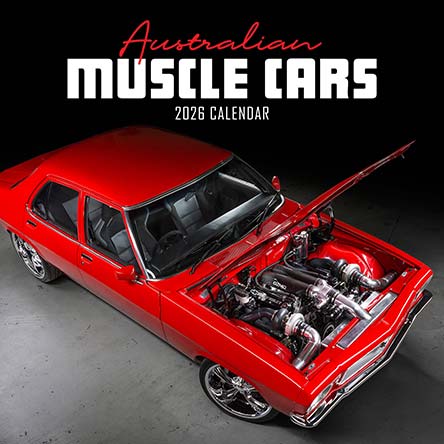 Australian Muscle Cars 2026 Calendar