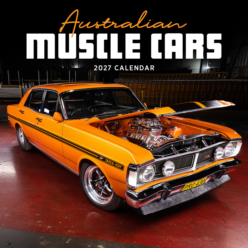 Australian Muscle Cars Calendar 2027