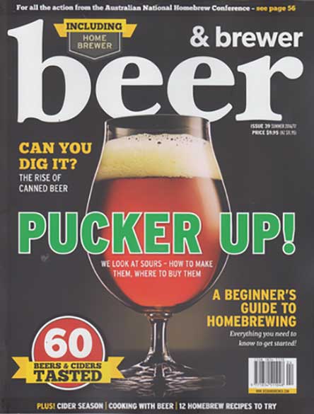 Beer & Brewer Magazine Subscription