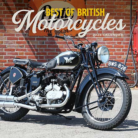 Best of British Motorcycles 2025 Calendar