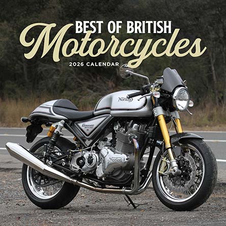 Best of British Motorcycles 2026 Calendar