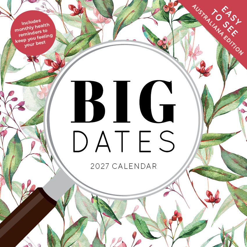 Big Dates Australiana Calendar 2027