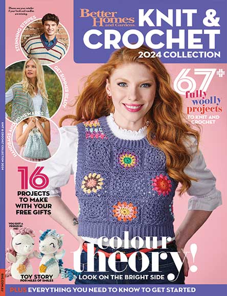 Better Homes and Gardens Knit & Crochet 2024