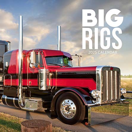 Big Rigs 2025 Calendar