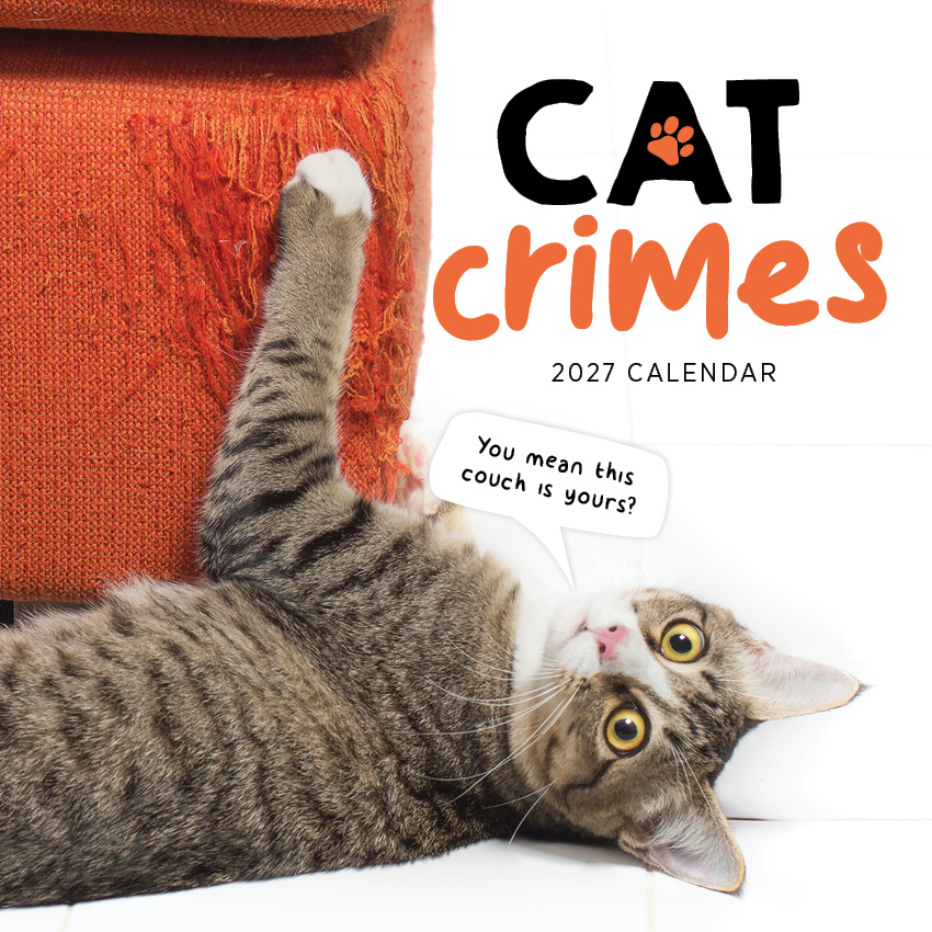Cat Crimes Calendar 2027