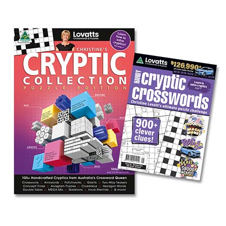 Christine's Cryptic Crossword Bundle (AU) 8 issues