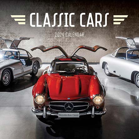 2024 Classic Cars Calendar