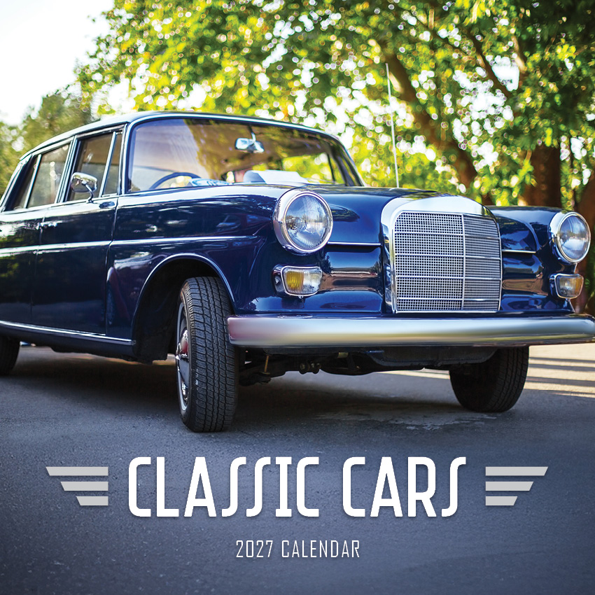Classic Cars Calendar 2027