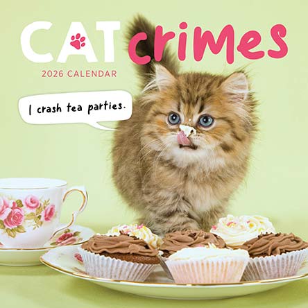 Cat Crimes 2026 Calendar