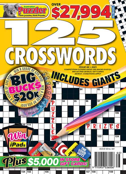 125 Crosswords Magazine Subscription
