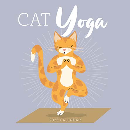 Cat Yoga 2025 Calendar