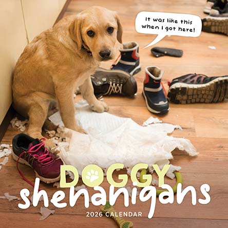 Doggy Shenanigans 2026 Calendar