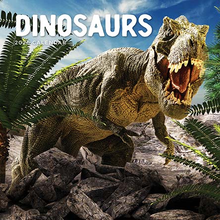 Dinosaurs 2026 Calendar