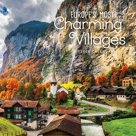 Europe's Most Charming Villages 2026 Calendar