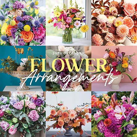 Flower Arrangements 2026 Calendar