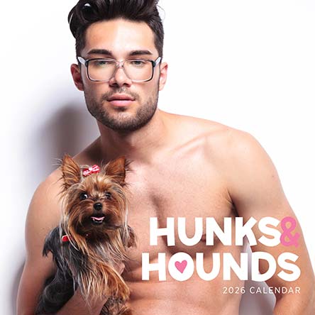 Hunks and Hounds 2026 Calendar